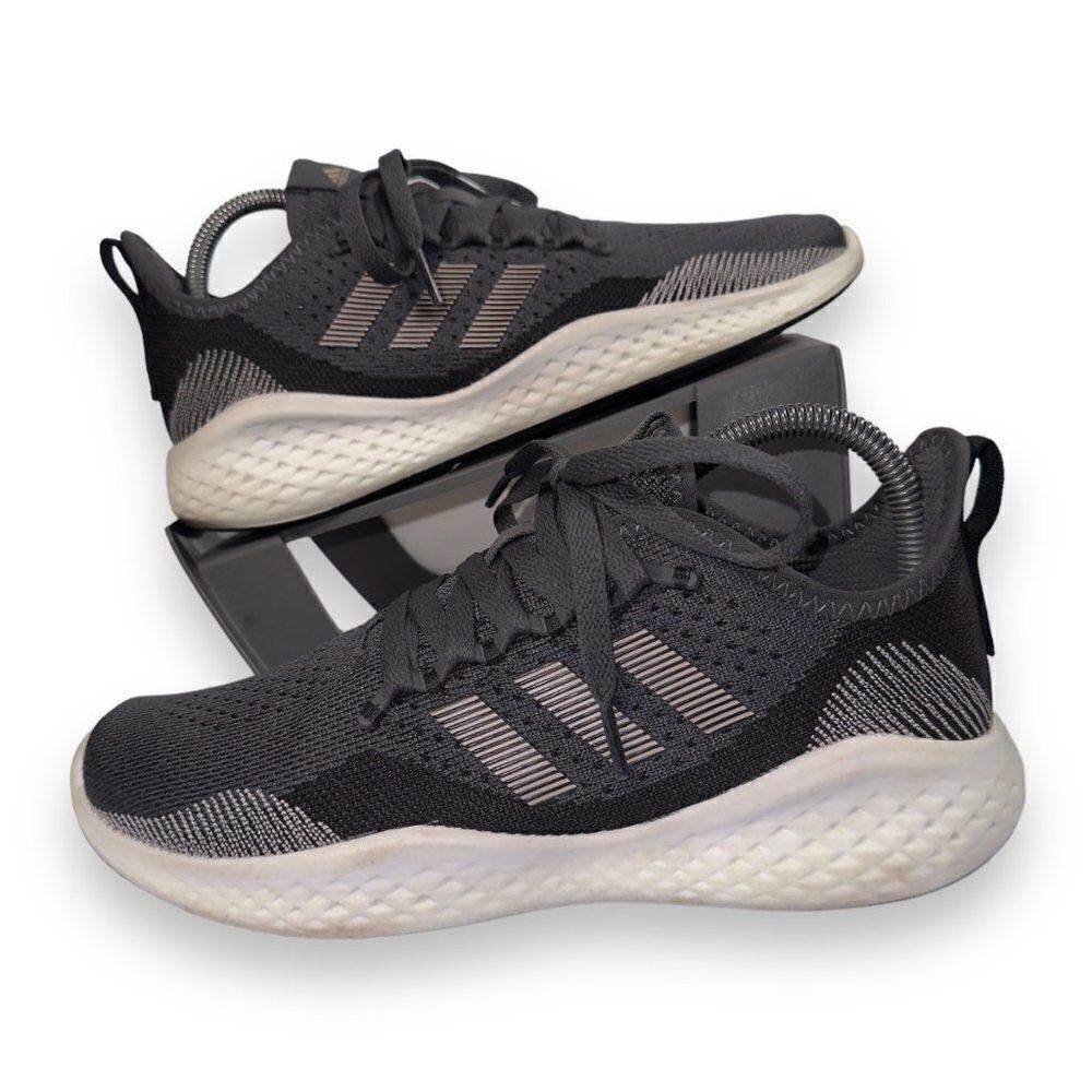 Adidas Fluidflow 2.0 'Black Champagne Metallic' FZ1977‎ Women's 8